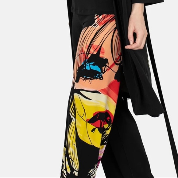 EVA VARRO, HIGH ELASTIC WAIST STRAIGHT PANTS-INDIA - Picture 5 of 5